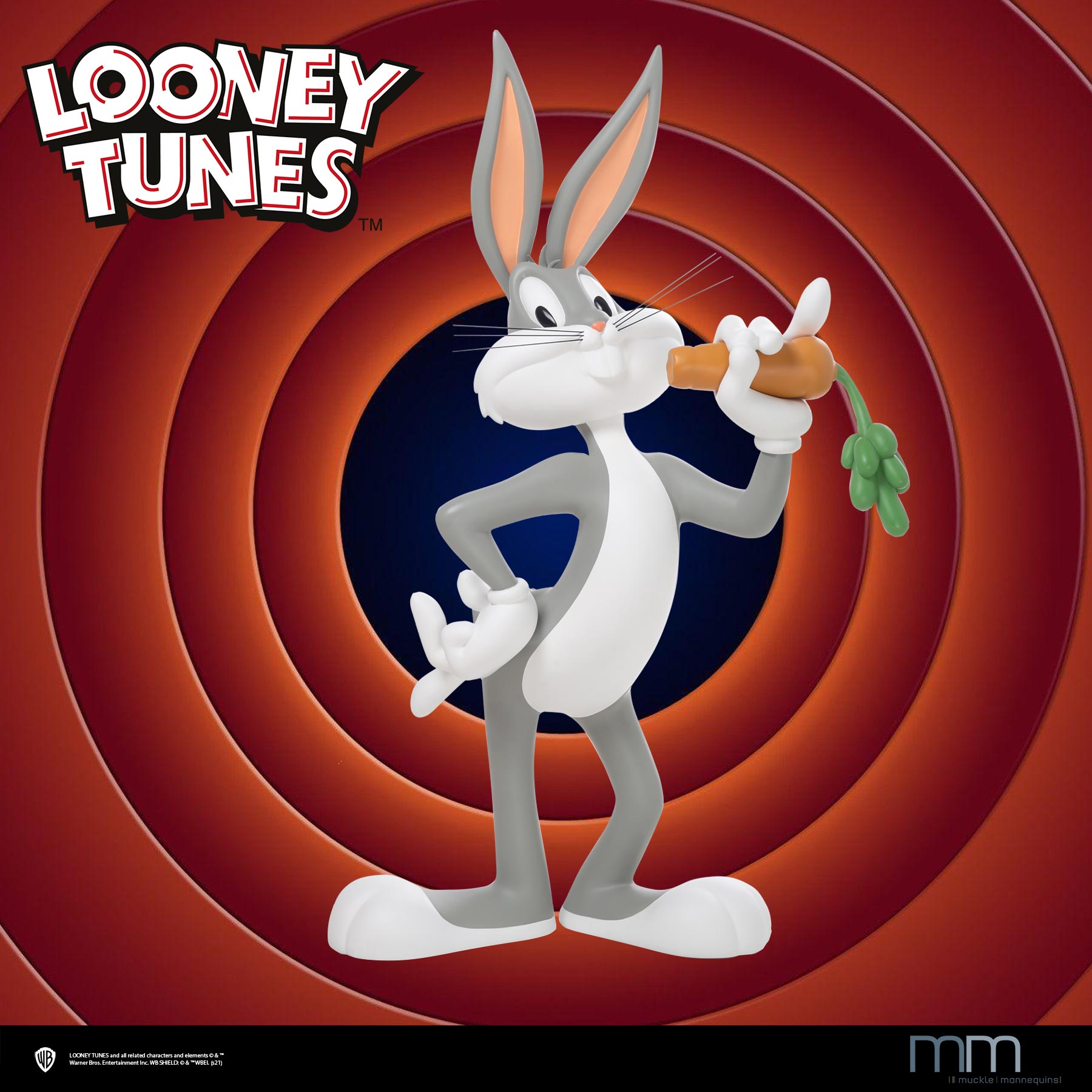 BUGS BUNNY Collectible Life-Size Figure – Muckle Mannequins GmbH - Main Image