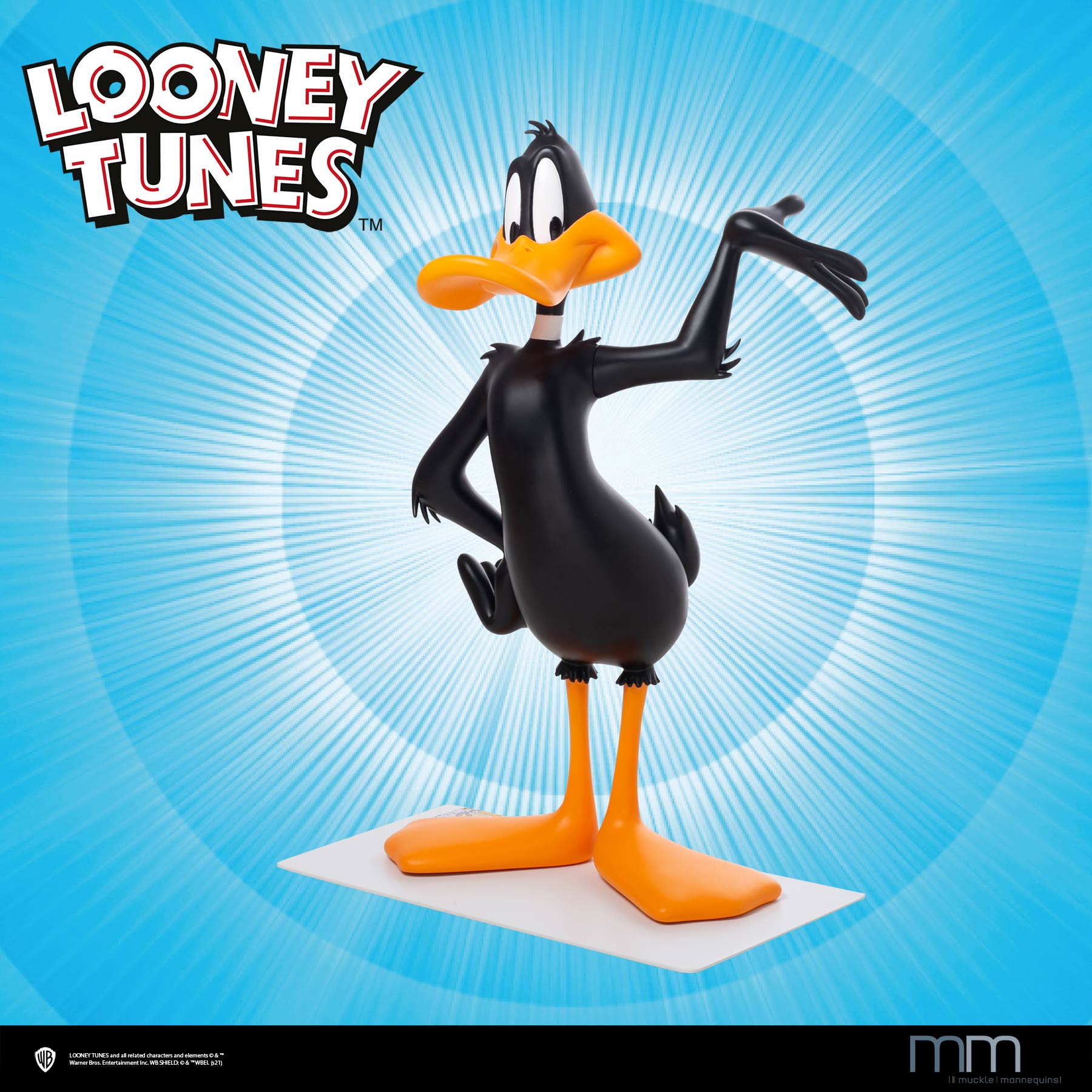 DAFFY DUCK Life-Size Figure, DAFFY DUCK statue – Muckle Mannequins