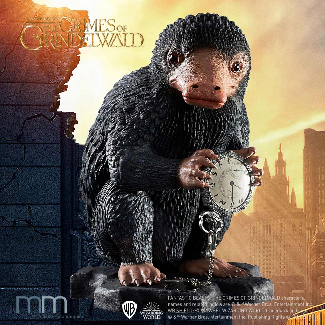 NIFFLER from FANTASTIC BEASTS top modeled fantasy and film figure