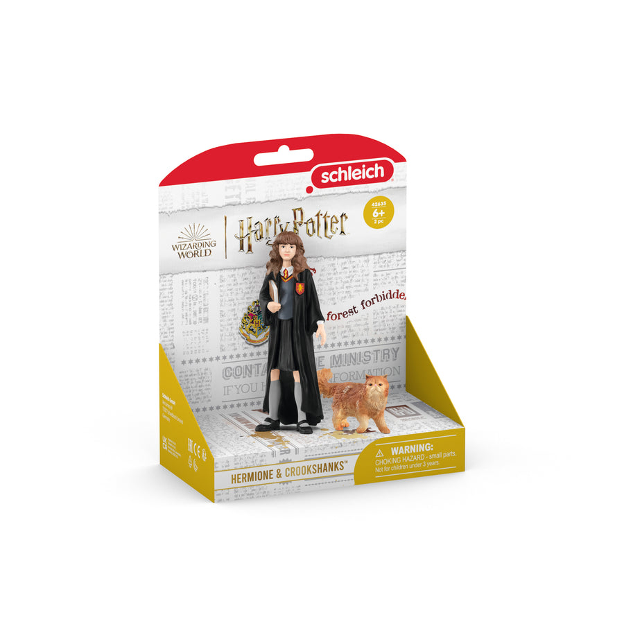 SCHLEICH ® - HERMIONE GRANGER™ & CROOKSHANKS™ 42635