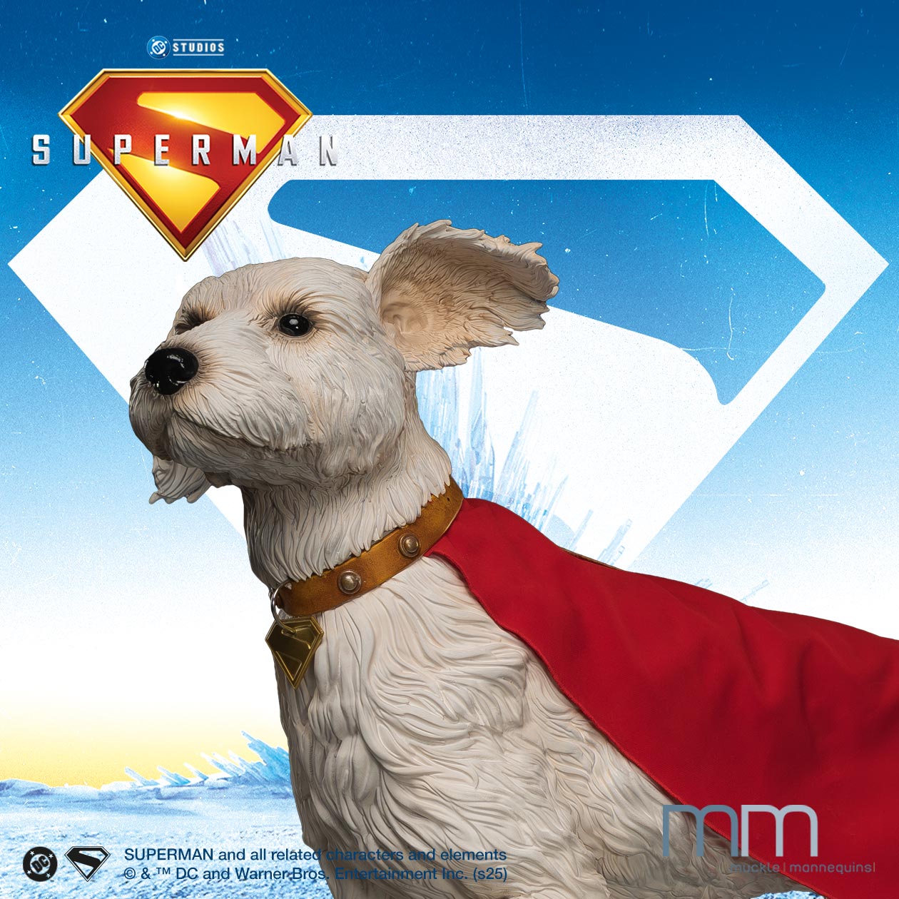 Krypto Life-Size Figure statue lifelike – Muckle Mannequins GmbH