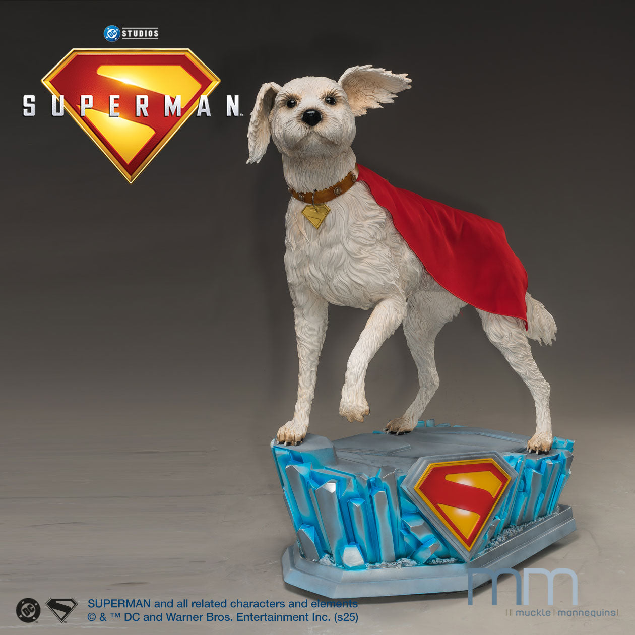 Krypto Life-Size Figure statue lifelike – Muckle Mannequins GmbH