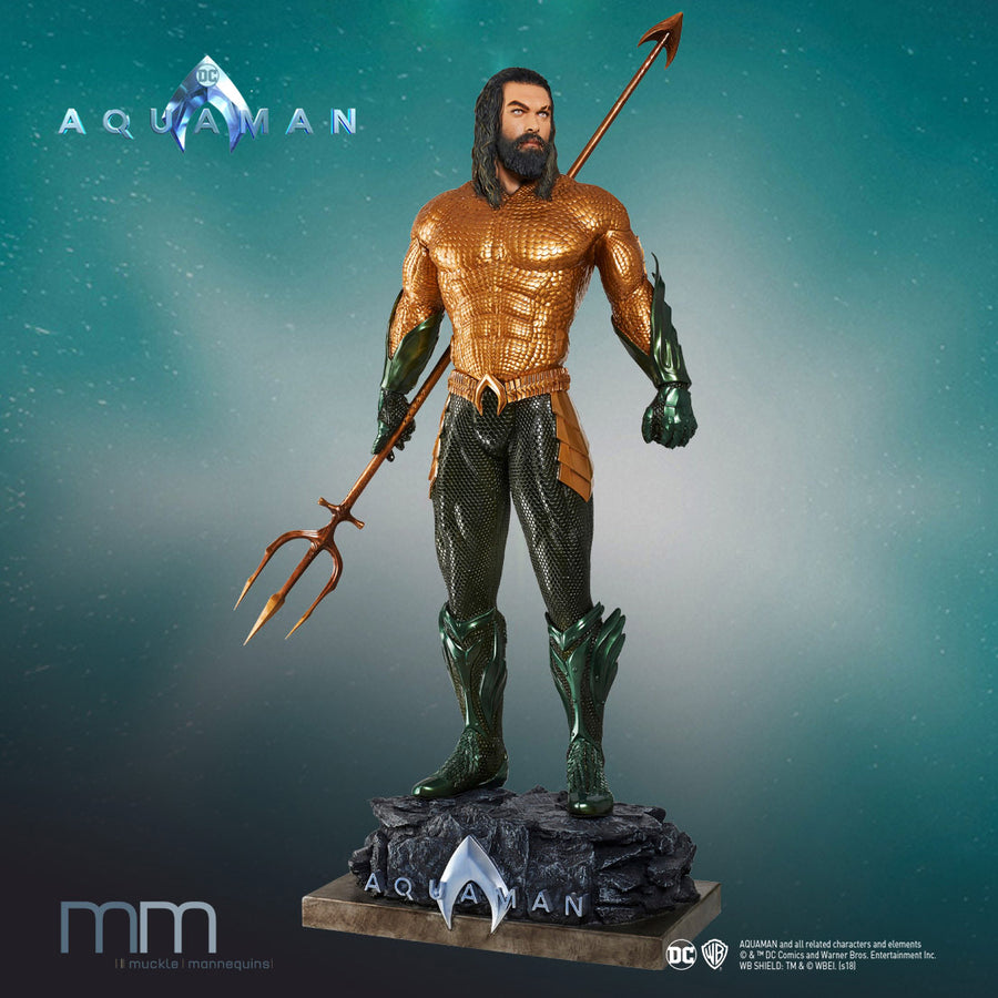 Lifesize Figure Aquaman Komplettansicht