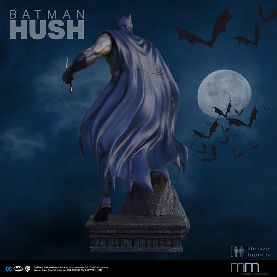 Blauer Umhang Rückansicht Batman Hush life-size figure