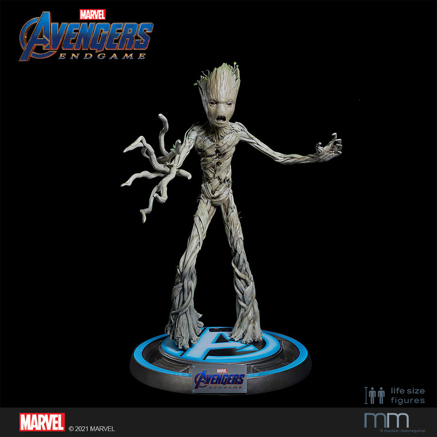 Life-Size Statue Groot Teenage Endgame