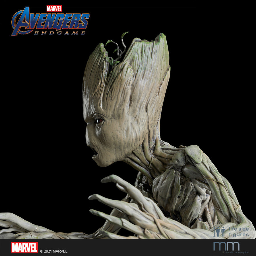 Life-Size Statue Groot Teenage Endgame