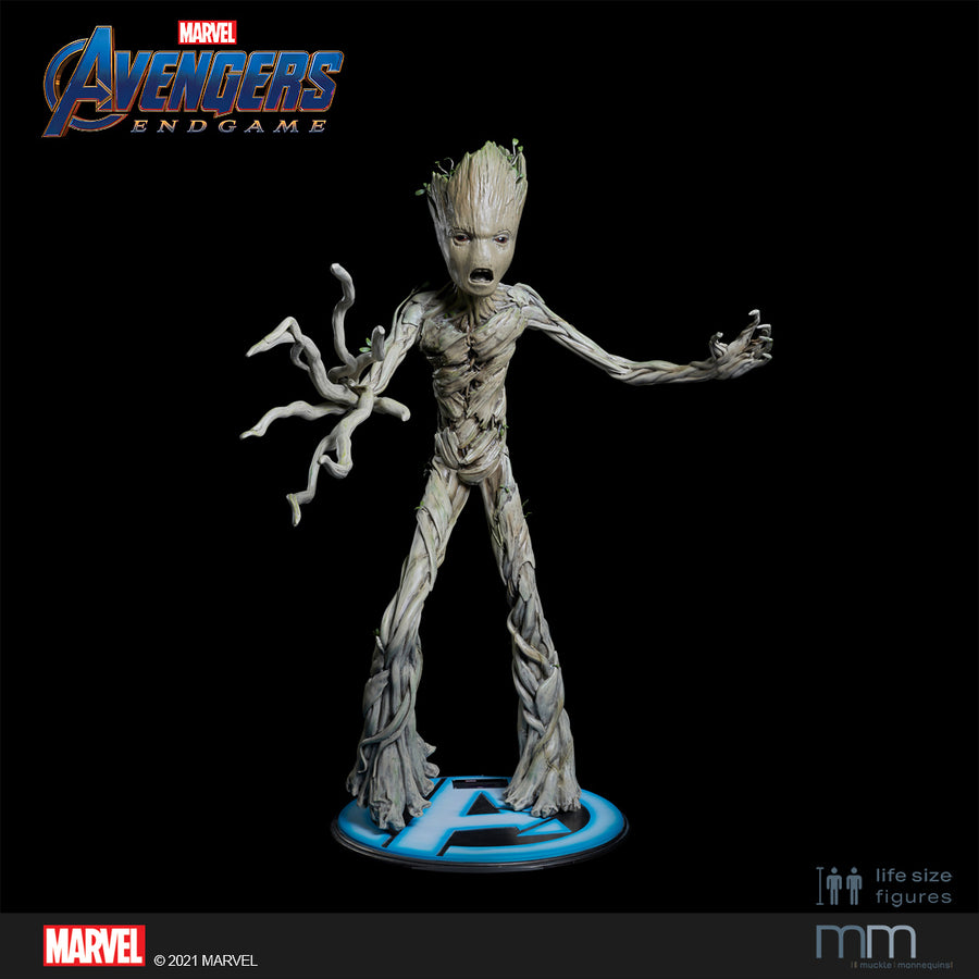 Life-Size Statue Groot Teenage Endgame