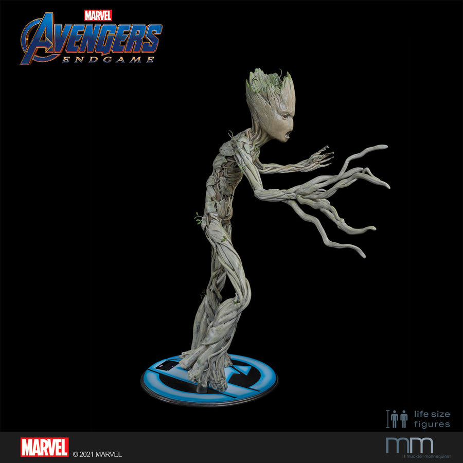 Life-Size Statue Groot Teenage Endgame