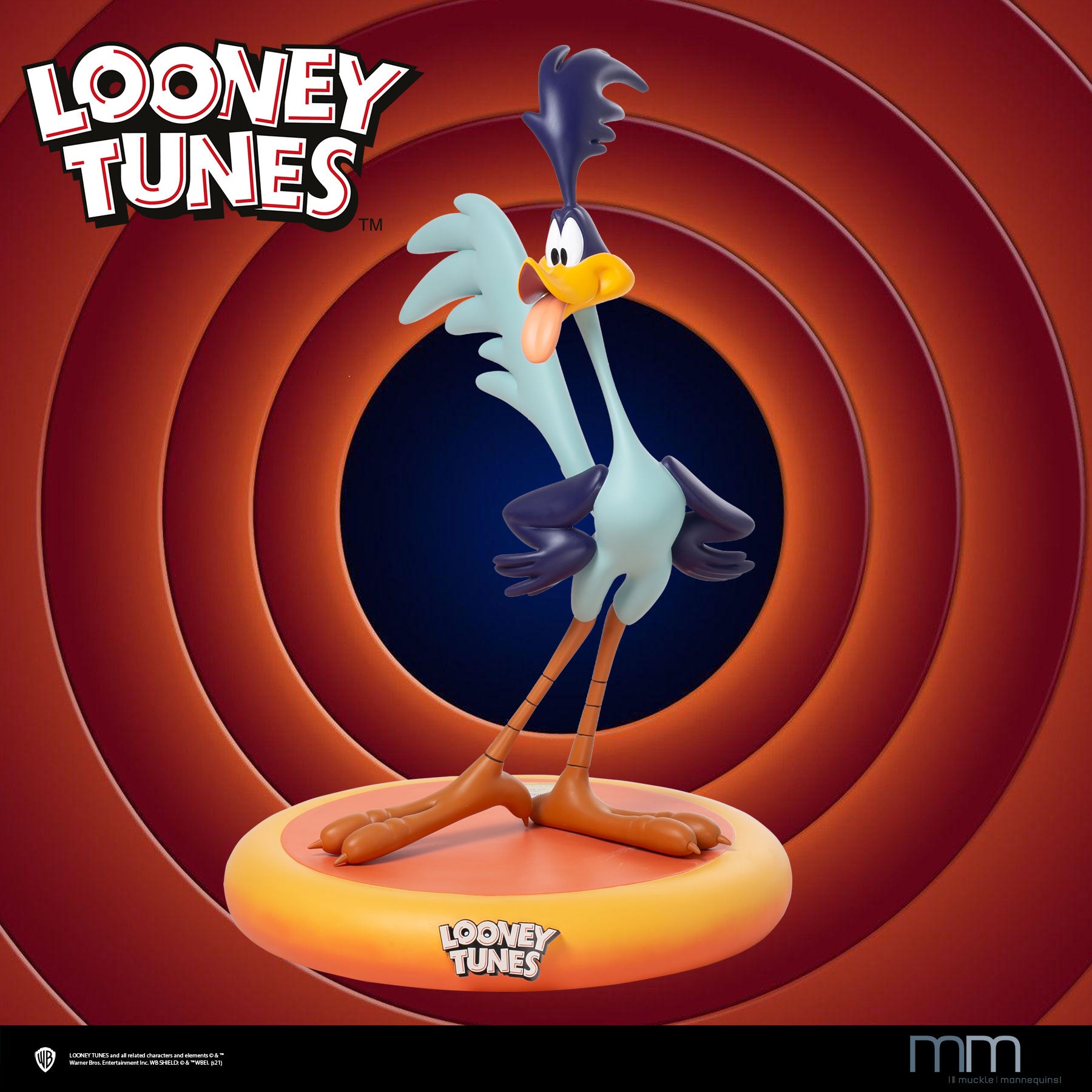 激レア‼︎ LOONEY TUNES ‼︎ ROAD RUNNER‼︎ ROAD RUNNER Life-size Figure – Muckle Mannequins GmbH