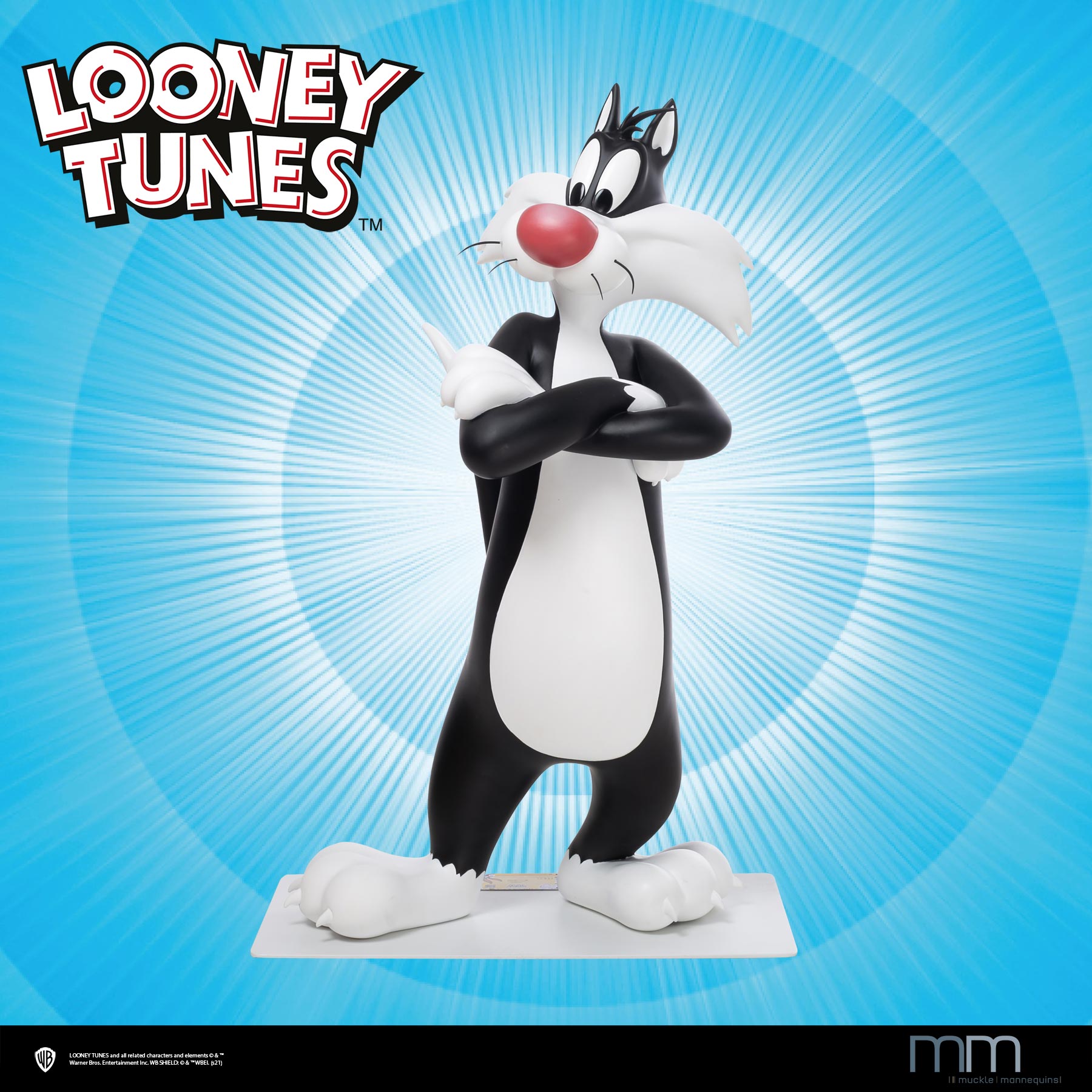 Looney Tunes Sylvester フィギュア SYLVESTER Collectible Life size Figure – Muckle Mannequins GmbH