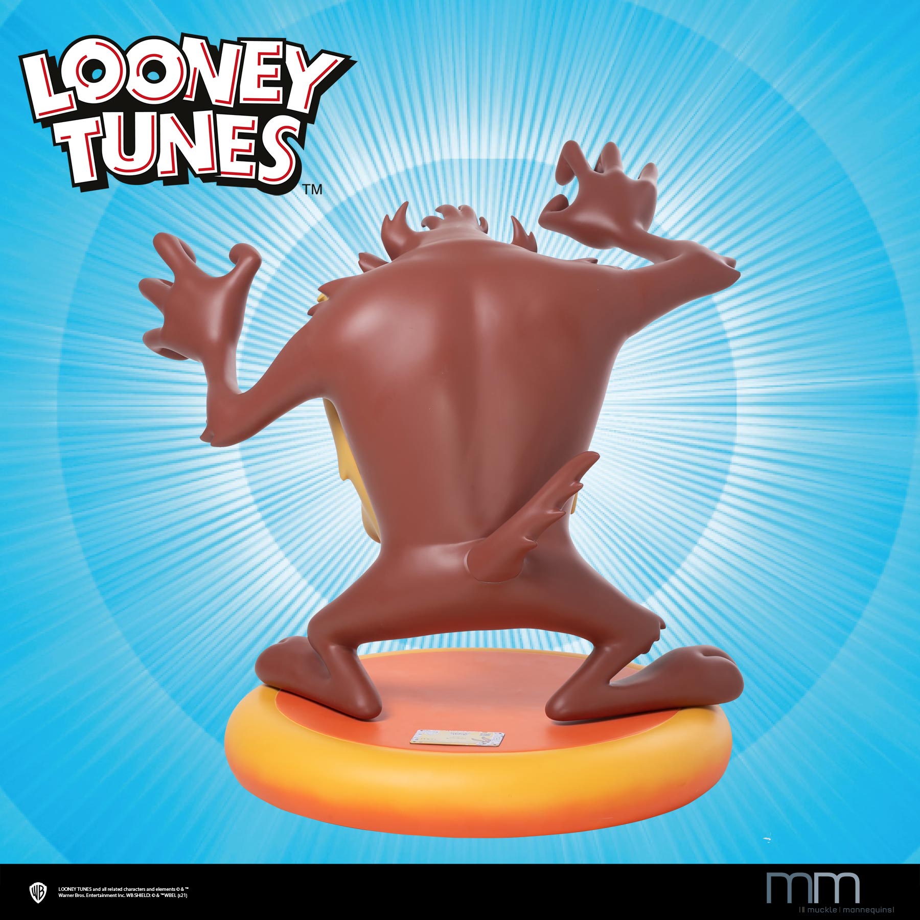 Verre Taz WARNER BROS Looney Tunes Nutella Le diable de Tazmanie 1996